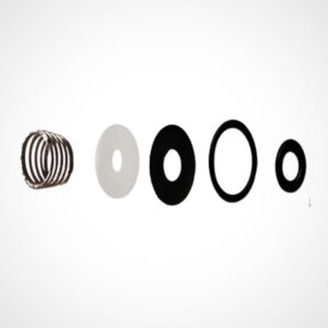 Kit de reparo e vedação Speed 150 com conjunto de molas e anéis de vedação em diferentes tamanhos e materiais para manutenção de pistolas aplicadoras.